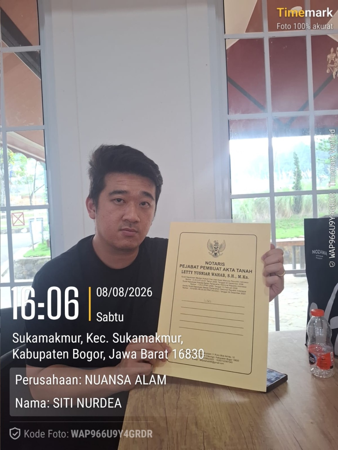 Serah terima SHM 1